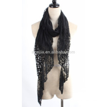 Fashion ladies crochet lace scarf